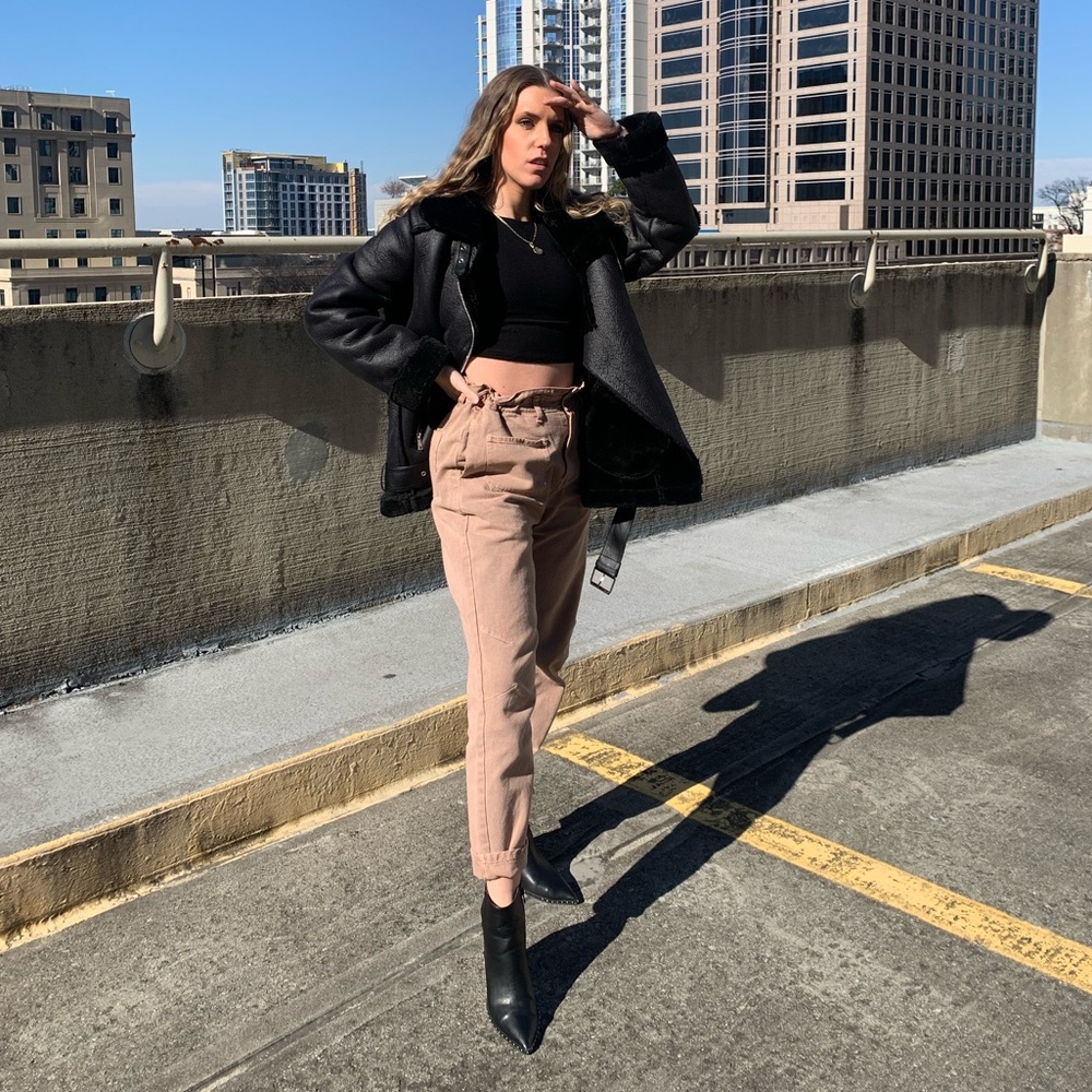 Boutique Paperbag Waist Jeans